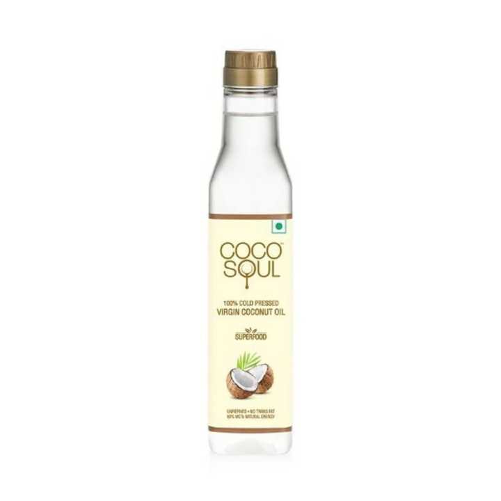 Coco Soul 100% Cold Pressed Virgin Coconut Oil 250ml Edible Best For Baby Massage