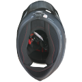 Spyder Spike 2 Plain Matt Black Full Face Motorcycle Helmet. 
