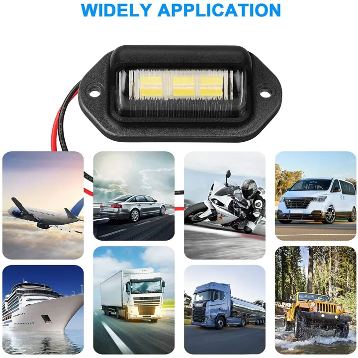 fasdaga%204Pcs%2012V%20LED%20Number%20License%20Plate%20Light%20for%20Car%20Boats%20Motorcycle%20Automotive%20Aircraft%20RV%20Truck%20Trailer%20Exterior%20Lamps%20-%20Image%206