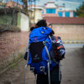 Bajrang 50L Climbing Hiking Camping Trekking Mountaineering Backpack With Attached Raincover. 