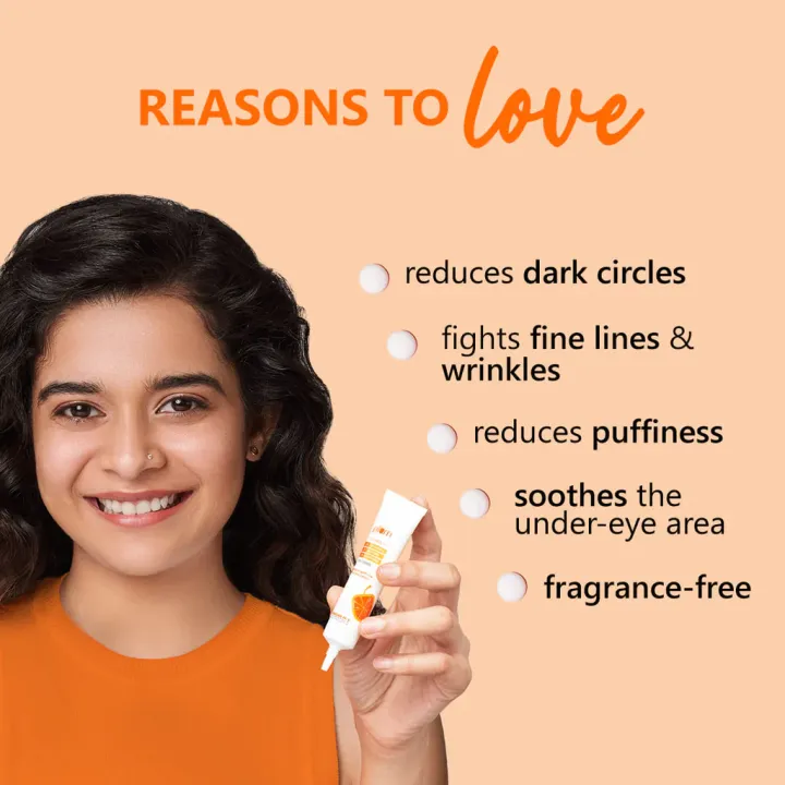 Plum%20Goodness%203%25%20Vitamin%20C,%203%25%20Peptide%20&%203%25%20Caffeine%20Under%20Eye%20Cream%20with%20Mandarin%2015ml%20-%20Image%202