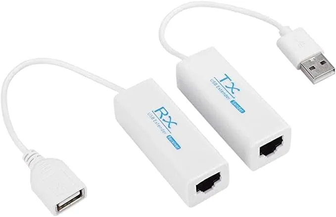 USB%20to%20RJ45%20Extension%20Adapter%20Over%20RJ45%20Ethernet%20LAN%20Splitter%20Cable%20USB%202.0%20Extender%20Over%20Cat5/Cat5e/Cat6%20Cable%20Connector%20Adapter%20up%20to%20150ft%201%20Pair%20b%20tech%20-%20Image%204