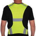High visibility afety vest is a must. 