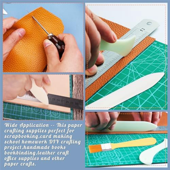 Bone%20Folders%20Kit,%20Bone%20Folders,%20Makers,Bookbinding%20Kit,%20for%20Bookbinding%20Making%20Paper%20Crafts%20Quilting%20Leathercraft%20A%20Easy%20Install%20-%20Image%202