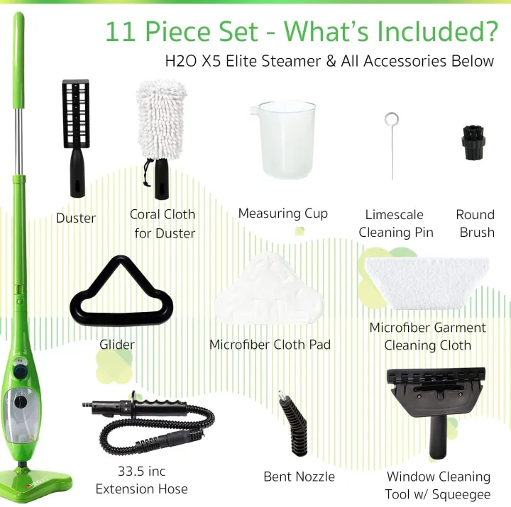 H2O%20Elite%20X5%20Steam%20Mop%205-in-1%20Handheld%20Cleaning%20Device%20with%2011-Piece%20Accessory%20Set,%20Powerful%20Steam,%20and%20Soft%20Touch%20for%20Home%20and%20Office%20Use%20-%20Image%208