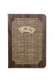 Leather Restaurant Leather Menu Covers Holders Menu Presenters for Restaurants with Photo Album(Set of 8). 