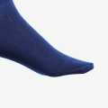 Unisex Blue Color Cotton Plain Ankle Socks. 