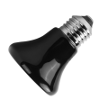 Hot 75W E27 Pet Heating Lamp Black Infrared Ceramic Emitter Heat Light Bulb Pet Brooder Reptile Lamp 220-230V. 