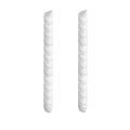 Plant Tree Trunk Protector Weather Preventing Bites Proof Plastic Guards Cover Plant Protecting Tool Garden Accessorie A. 