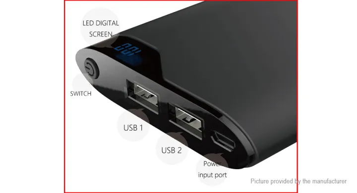 ROMOSS%20Power%20Bank%2010000mAh%20NE10%20LED%20Digital%20Display%20Li-polymer%20Battery%205V%202.1A%20Dual%20USB%20Output%20for%20iPhoneX%20iosx%20Samsung%20-%20Image%204