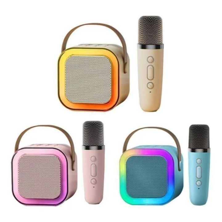 Integrated%20Bluetooth%20Audio%20Mini%20Karaoke%20Machine%20with%20/2%20Wireless%20Microphones%20K12%20Portable%20Bluetooth%20Speaker%20RGB%20Light%20Fun%20Toys%20Karaoke%20Microphone%20Family%20Singing%20-%20Image%204