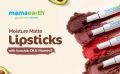 Mamaearth Moisture Matte Longstay Lipstick 05 Bubblegum Nude 2g. 