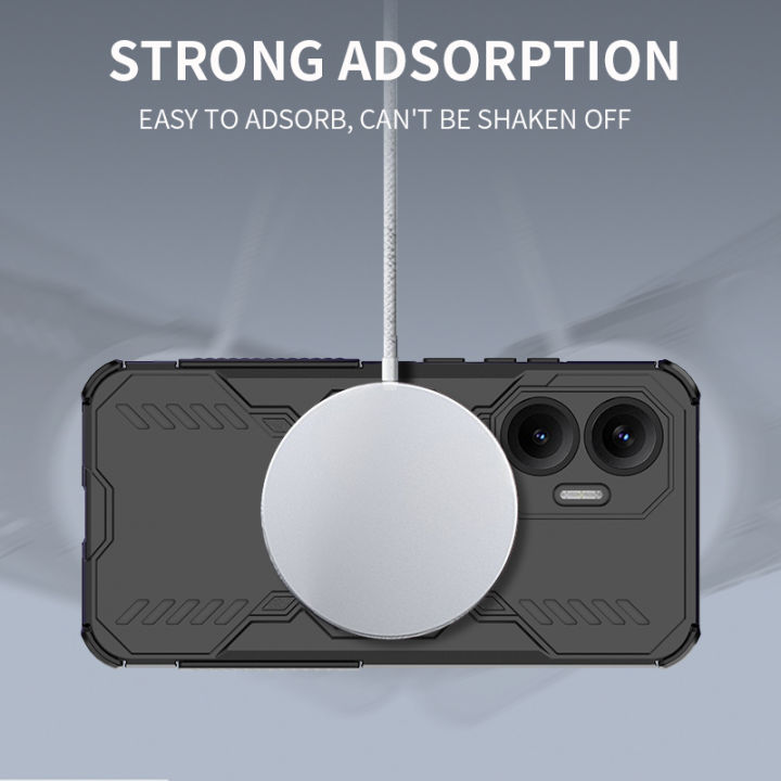 Lereach%20Magnetic%20Case%20for%20Xiaomi%20Redmi%20Turbo%204%20Pro%20Cooling%20Back%20Cover%20Shockproof%20Anti-Slip%20Phone%20Cases%20-%20Image%205