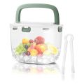 Ice Buckets for Parties with Lid Ice Bucket for Outdoor Camping Ice Block Storage Bin for Kitchen. 