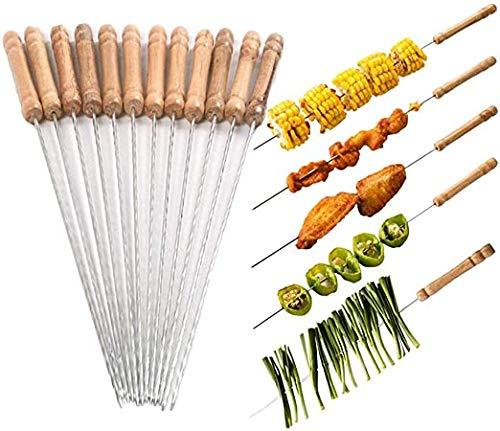 10pcs%20Stainless%20Steel%20BBQ%20Skewer%20Stick%20Barbecue%20Rod%20%5B%2030cm%20%5D%20-%20Image%205
