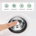 3 3/8 Inch Kitchen Sink Stopper Stainless Steel Garbage Disposal Plug Kitchen Sink Plug Fits Standard Kitchen Drain Size. 