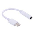 Type C USB To 3.5mm Female Audio Jack Adapter Cable. 