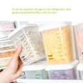 Plastic Storage Fresh Keeping Box Refrigerator Food Rice Beans Drain Crisper. 