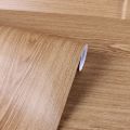 Self Adhesive Wood Grain Furniture Stickers PVC Wallpaper. 