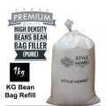 Premium Quality 1Kg Bean Bag Refill/Filler. 