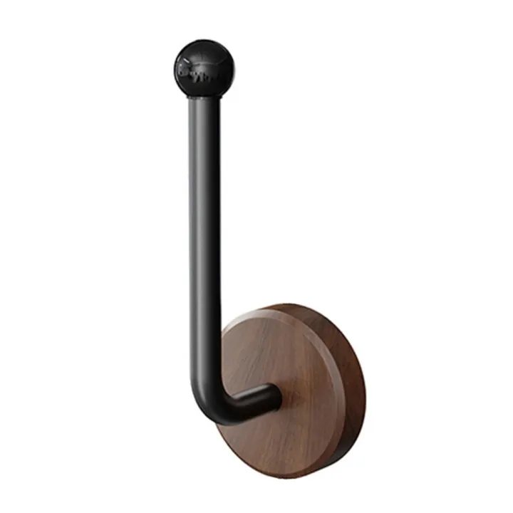 Northern%20Europe%20Wood%20Wall%20Mount%20Hook%20Self-adhesive%20Black%20White%20Wall-mounted%20Storage%20Hook%20Waterproof%20No%20Drill%20Towel%20Rack%20Ornament%20-%20Image%209