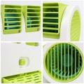 Mini Cooling Fan Usb Battery Operated Portable Air Conditioner Cooler,Green Color. 