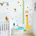 Giraffe Growth Chart Height Measure Wall Sticker 150cm(H) x 102cm(W). 