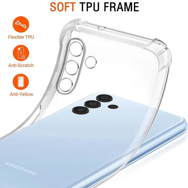 Clear%20case%20for%20Samsung%20Galaxy%20A24%20-%20Transparent%20Soft%20Shockproof%20Airbag%20Crystal%20Back%20Cover%20-%20Image%203