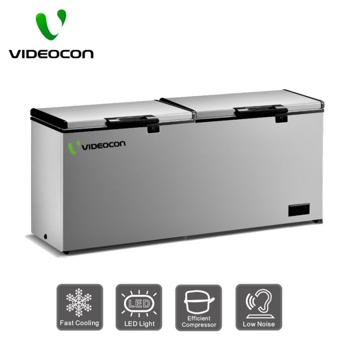 Videocon 550 Ltr Chest Freezer with Sliding Glass