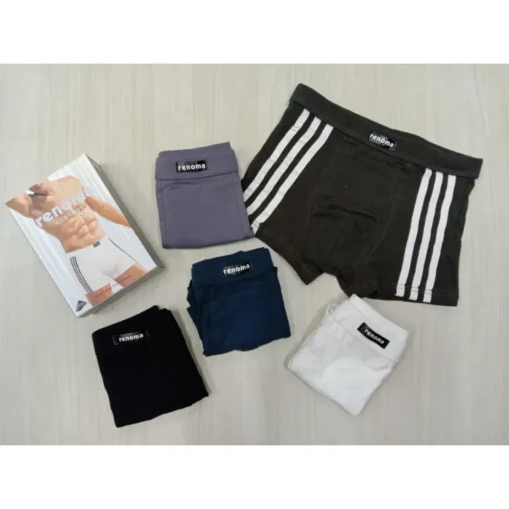 Renoma%20Assorted%20Cotton%20Trunks%20Boxer%20Underwear%20For%20Men%20(Pack%20Of%202)%20-%20Image%203