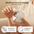 New Design Adjustable Electric Nail Clipper Rechargeable with LED Light Electric Toe Nail Clipper 3-Speed Adjustment Trimming and Polishing Automatic Nail Trimmer. 