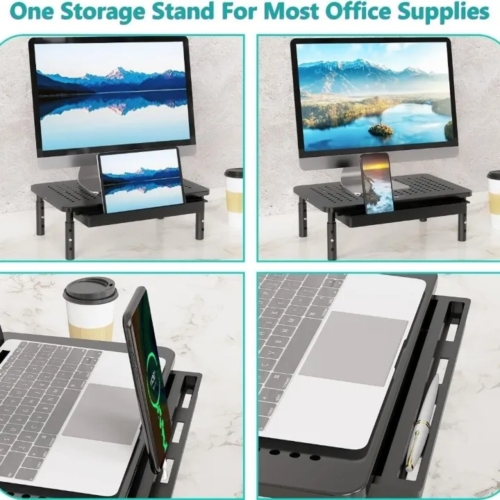 Multi-use%20Adjustable%20Computer%20Monitor%20Stand%20Metal%20with%20Storage%20Drawer%20Laptop%20Cooling%20Bracket%20Heightening%20Storage%20Rack%20-%20Image%204