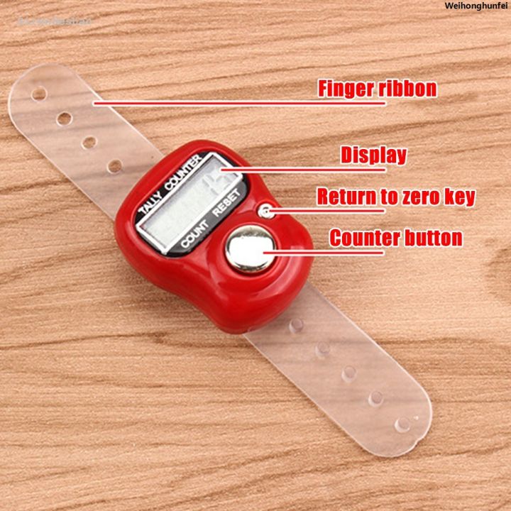 Weihonghunfei1-20Pcs%20Electronic%20Finger%20Counter%20Ring%205%20Digital%20LED%20Electronic%20Original%20Handheld%20Tally%20Counter%20Clicker%20Counter%20Ring%20Color%20Random%20Original%20-%20Image%204
