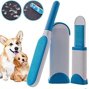 Reusable Clothes Lint Cleaner Remover Pet Hair Sticky Roller Brush Pet Hair Remover Brushes Electrostatic Dust Cleaning Device
