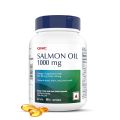 GNC Salmon Oil 1000mg- 60 Softgels For Support Joint & Heart Health, Vision With Overall Well-Being. 