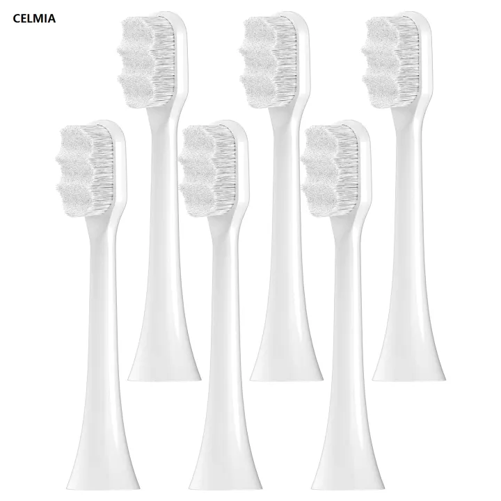 CELMIA%206%20Pcs%20Ultra%20Soft%20Replacement%20Brush%20Heads%20Compatible%20with%20Philips%20Portable%20Sonicare%20Electric%20Toothbrush%204100/6100/1100/2100/5300/5100/7500%20-%20Image%202