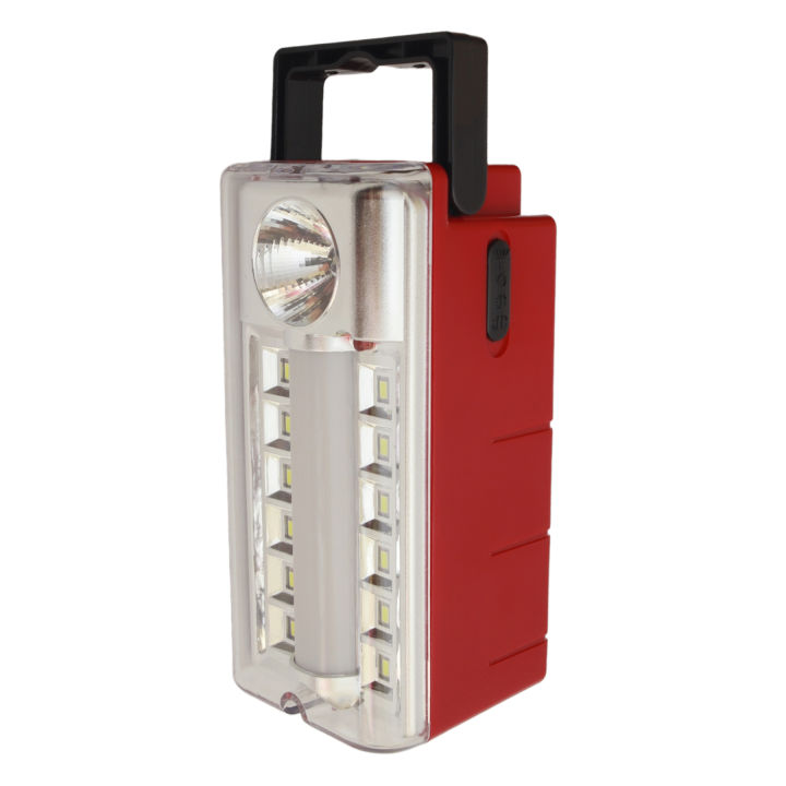 Rechargeable Emergency LED Work Light – Dual Mode Torch + Tube, Solar/DC/AC Powered, Long Battery Backup for Home, Office & Outdoor