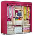 Fancy Portable Folding Wardrobe Organizer – Clothes Rack for Easy Storage. 