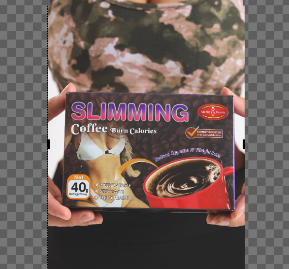 Magic Slimming Coffee – Weight Loss & Fat Burner Instant Coffee Mix with Natural Ingredients to Boost Metabolism, Curb Appetite, and Support Detox – Box of 20 Sachets
