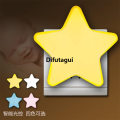 Difutagui Light baby plug ou bedroom night is applicable, control sensor Fifty percent discount star night light bedside lamp children/beauty sleep. 