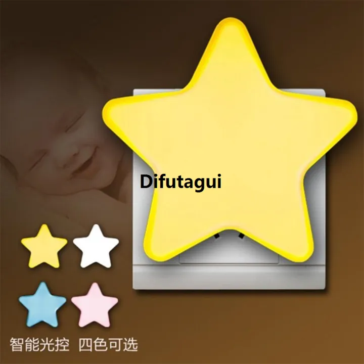 Difutagui%20Light%20baby%20plug%20ou%20bedroom%20night%20is%20applicable,%20control%20sensor%20Fifty%20percent%20discount%20star%20night%20light%20bedside%20lamp%20children/beauty%20sleep%20-%20Image%202