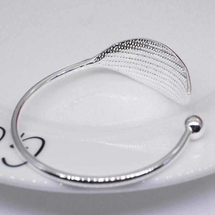 New%20Elegant%20Ladies%20Leaves%20925%20Sterling%20Silver%20Opening%20Bracelet%20Bangle%20for%20women%20-%20Image%206