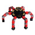 Fidget Spinner Deformable Decompression Toy Funny Transformable Fingertip Spin High-Speed Rotating Mechanical Chain Robot For Kids Adults. 