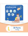 Mothercare Quick Absorb Diaper Pants Large- 58 pcs. 