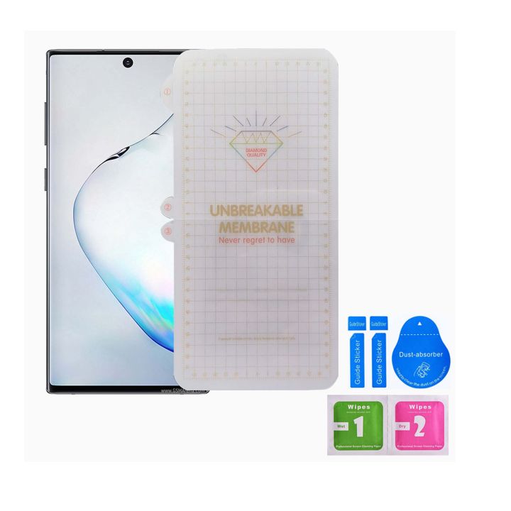 Hydrogel%20(Plastic)%20Screen%20Protector%20Matt%20And%20Clear%20For%20All%20Mobile's%20Model%20(Not%20Tamper%20Glass)%20-%20Image%203