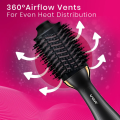 VGR V-492 Professional Hot Air Brush Volumizer for Women – 1000W Styling Tool with Ionic Technology, 3 Heat Settings, Detangling Bristles, Hair Dryer & Straightener Combo, Ideal for Blowouts, Volume & Smooth Shine Finish. 