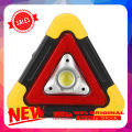 Multi-function Solar Rechargeable Car LED Triangle Warning Light Auto Work Lamp. 