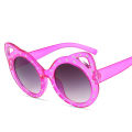 Retro Cute Cartoon Pink Sun Glasses Frame Girls Boys Baby Eyeglasses Fashion Kids Sunglasses Children. 