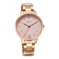 Titan Quartz Analog Rose Gold Dial Watch for Women -2648WM04. 