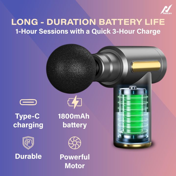 Lifelong%20LLGM109%20Percussion%20Massage%20Gun%20for%20Pain%20Relief,%20Deep%20Tissue,%206%20Speeds%20&%204%20Massage%20Heads,%20Cordless,%20Quiet%20Operation%20for%20Neck,%20Shoulders,%20Back,%20Arms,%20Legs%20&%20Feet%20(Black)%20-%20Image%208